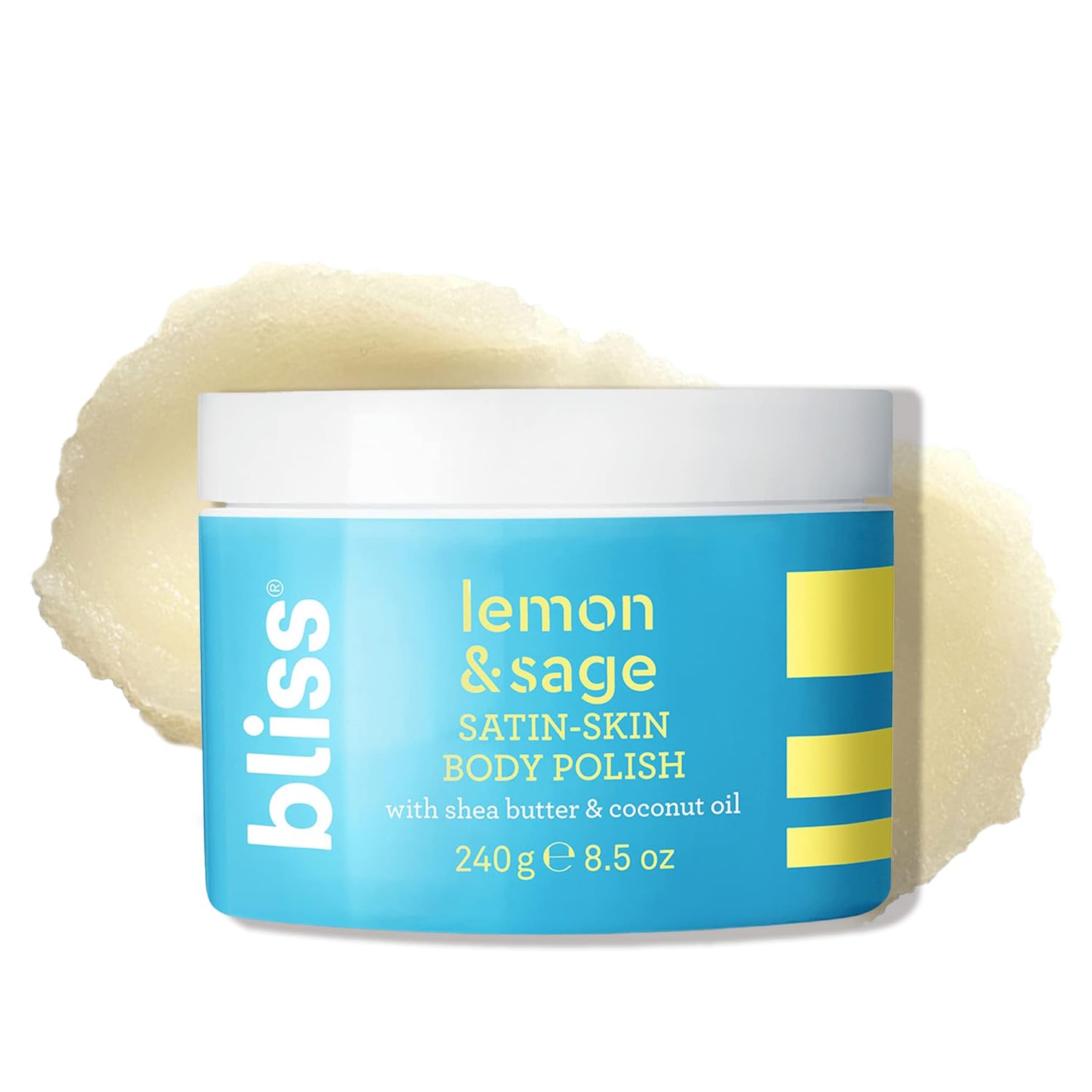 Bliss Lemon & Sage Satin-Skin Body Polish Review: Silky Citrus Spa In A Jar