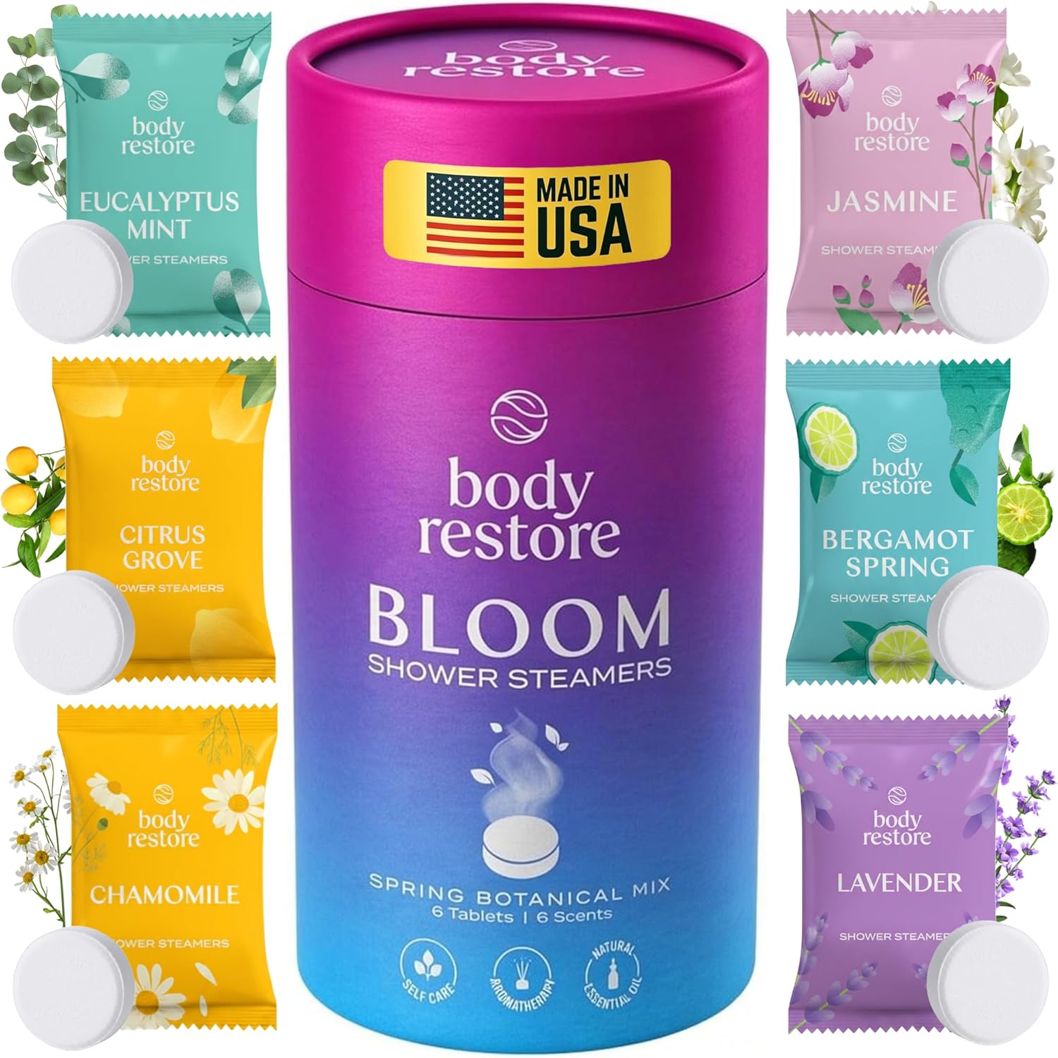 Body Restore Bloom Shower Steamers Review: A Petite Spa Ritual for Busy Showers
