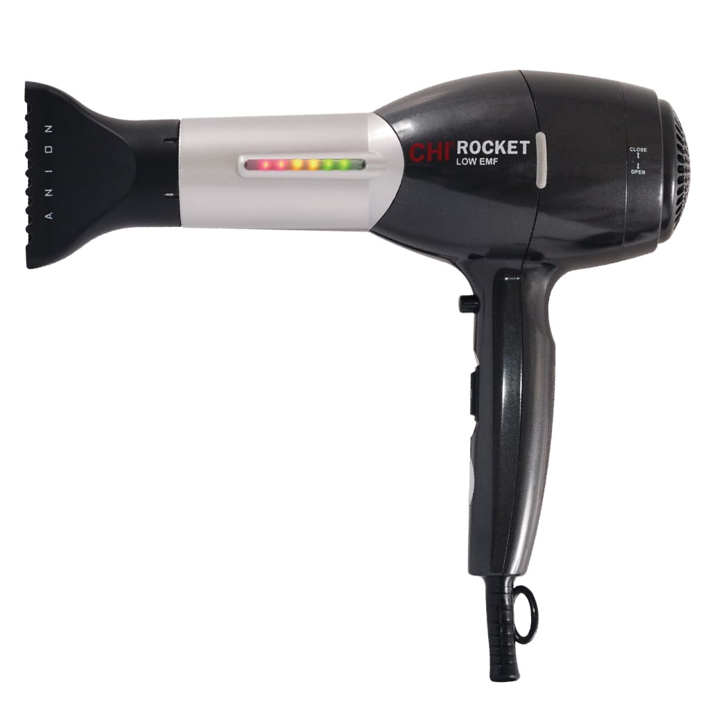 CHI Rocket Hair Dryer Review: Quiet Power For Fast, Shiny Blowouts