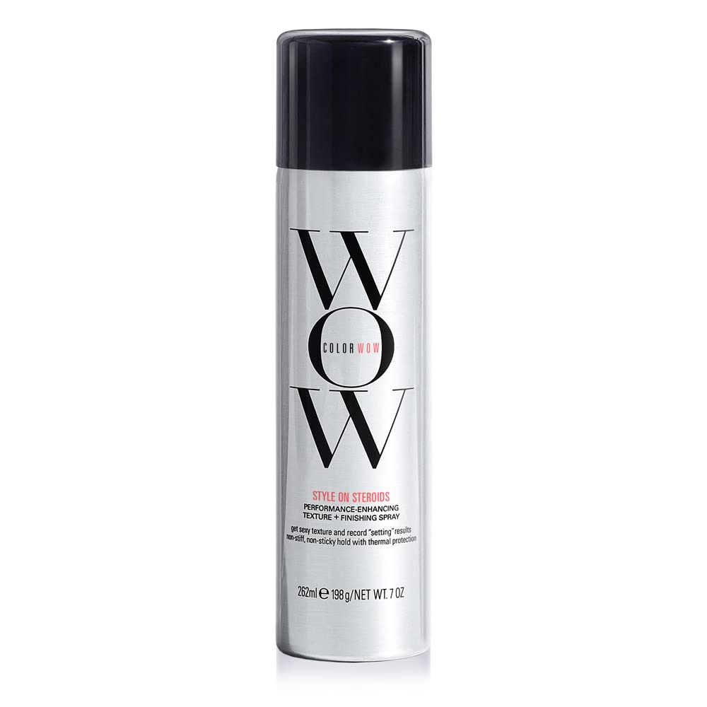 COLOR WOW Style on Steroids Texturizing Spray bottle for instant volume and texture on dry hair