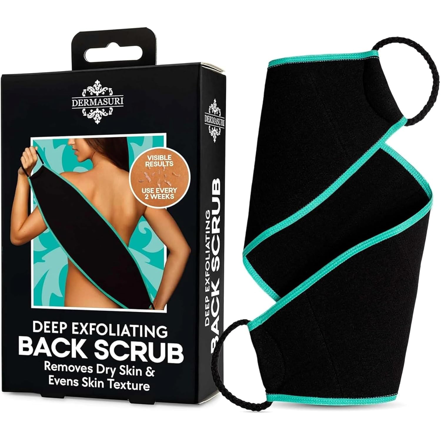 Dermasuri Deep Exfoliating Back Scrubber Review: The At-Home Hammam For Your Back