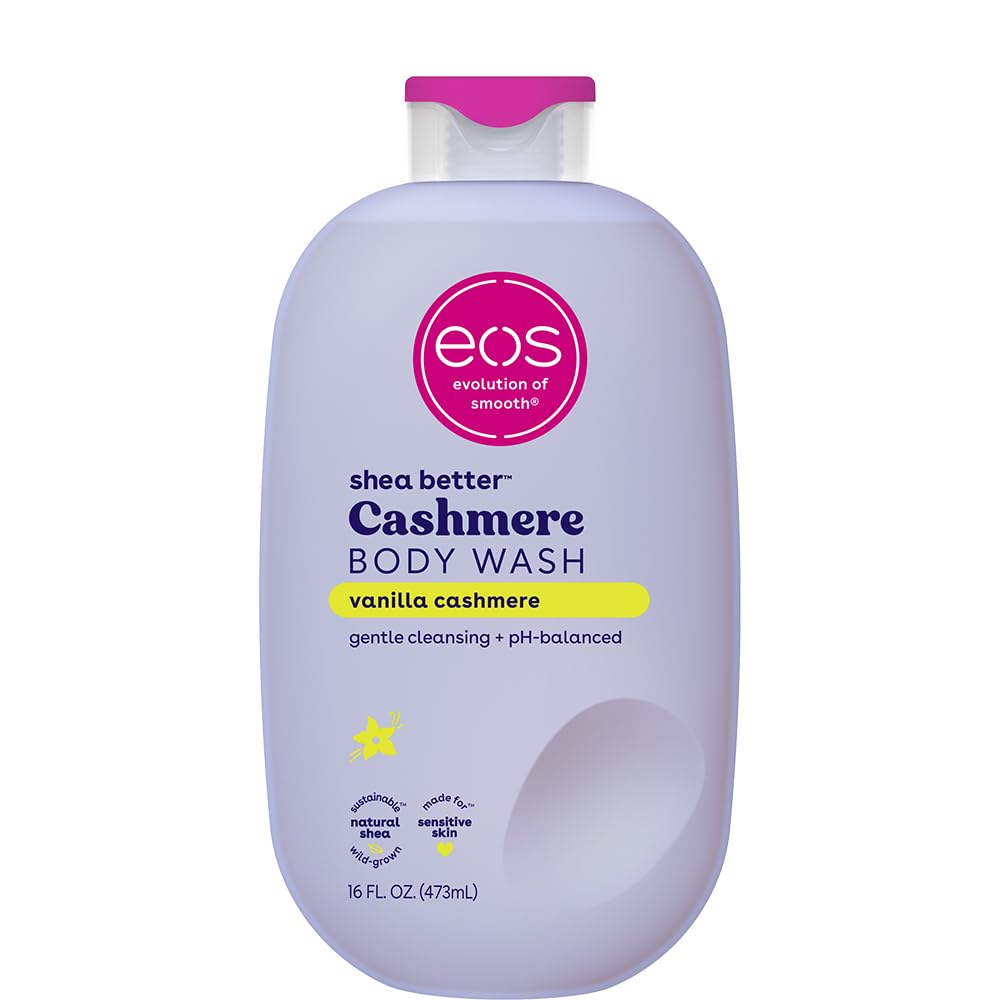 eos Vanilla Cashmere Body Wash Review: Cozy-Luxe Lather on a Drugstore Shelf