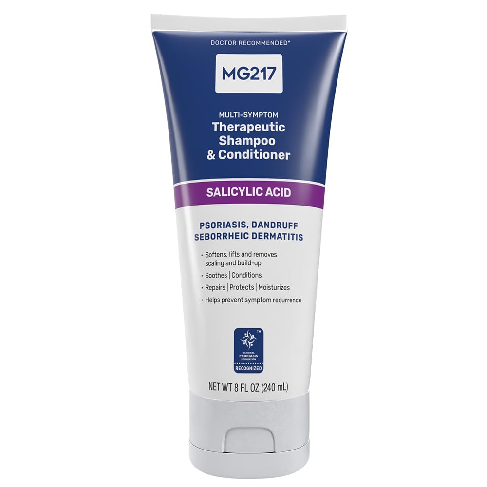 MG217 Psoriasis Scalp Solutions Review: Serious Scalp Care In A Clear Bottle
