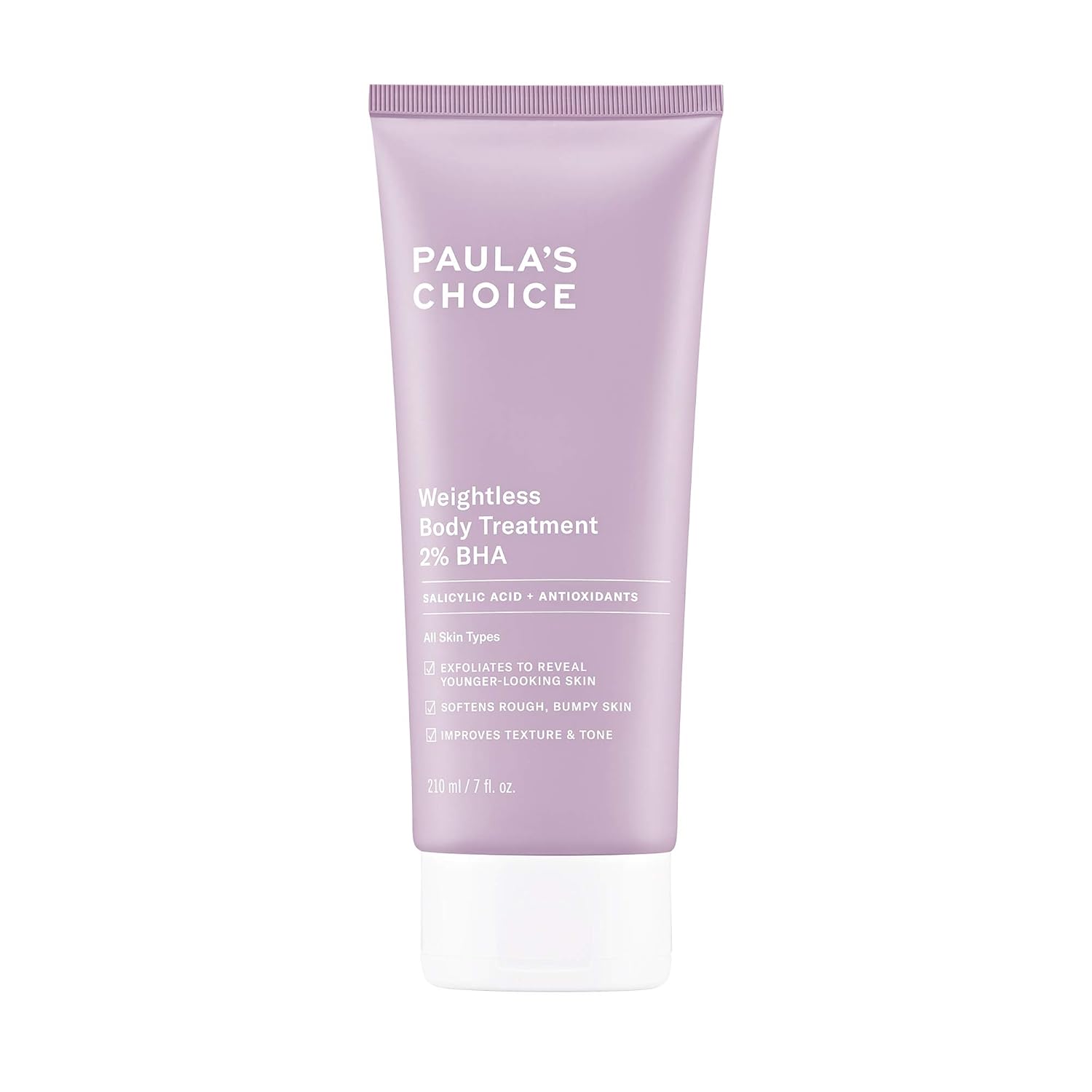 Paula's Choice Weightless Body Lotion Treatment 2% BHA: Our Lab-Tested KP & Body Acne Verdict