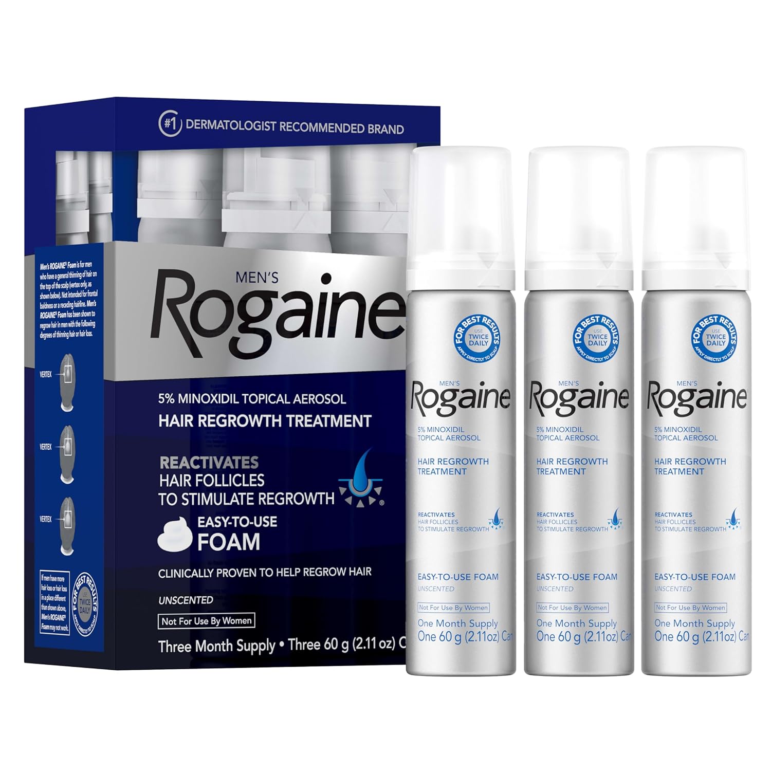 Rogaine Men’s 5% Minoxidil Foam