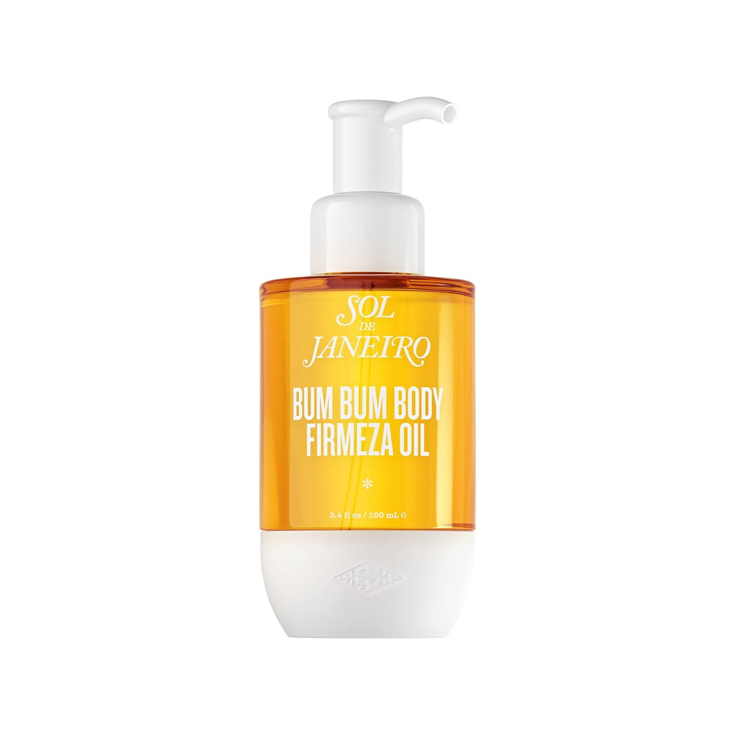Sol de Janeiro Bum Bum Firmeza Body Oil Cheirosa 62 firming stretch mark body oil on a vanity