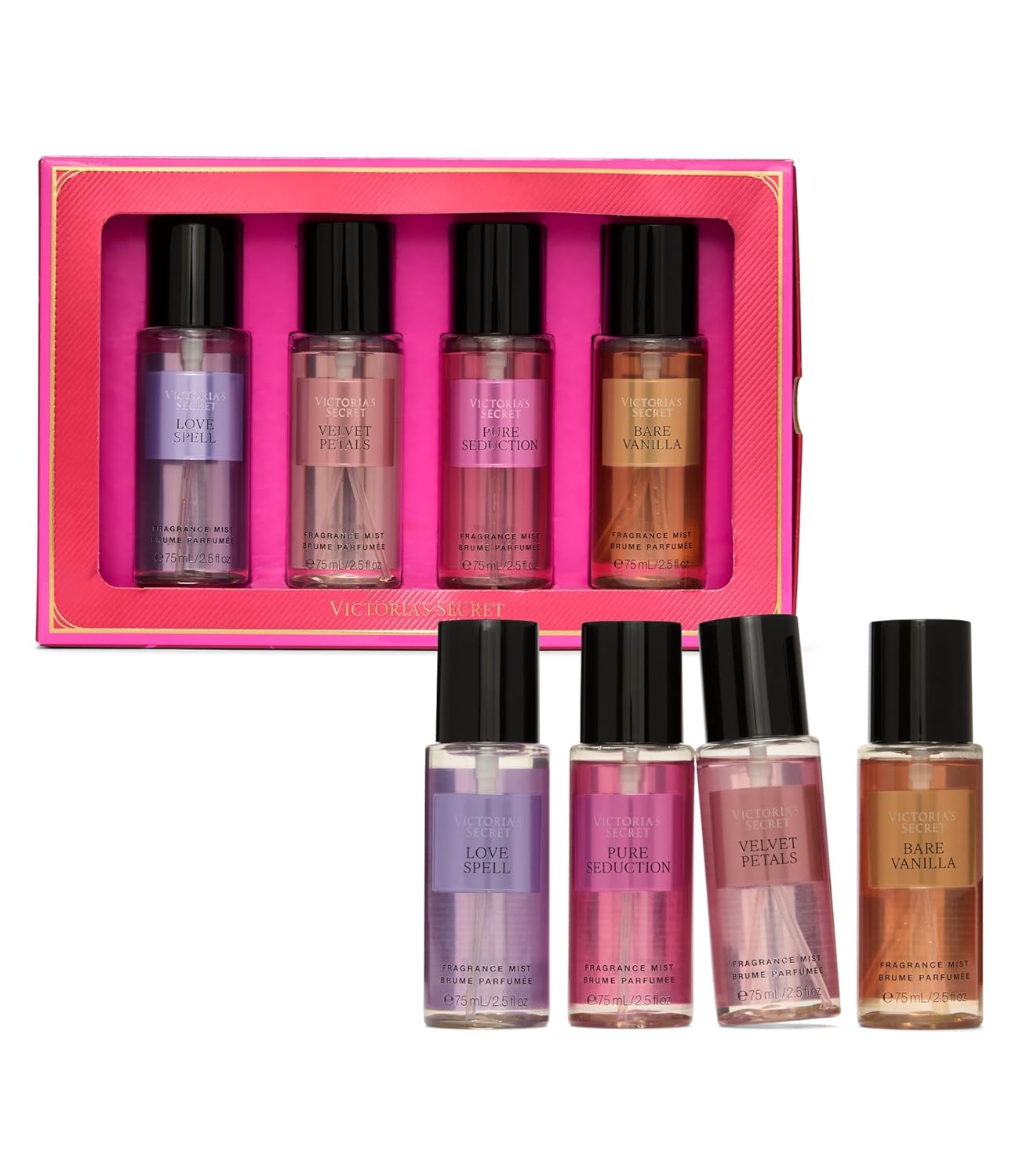 Victoria's Secret Fragrance Mist Collection Mini Mist Gift Set